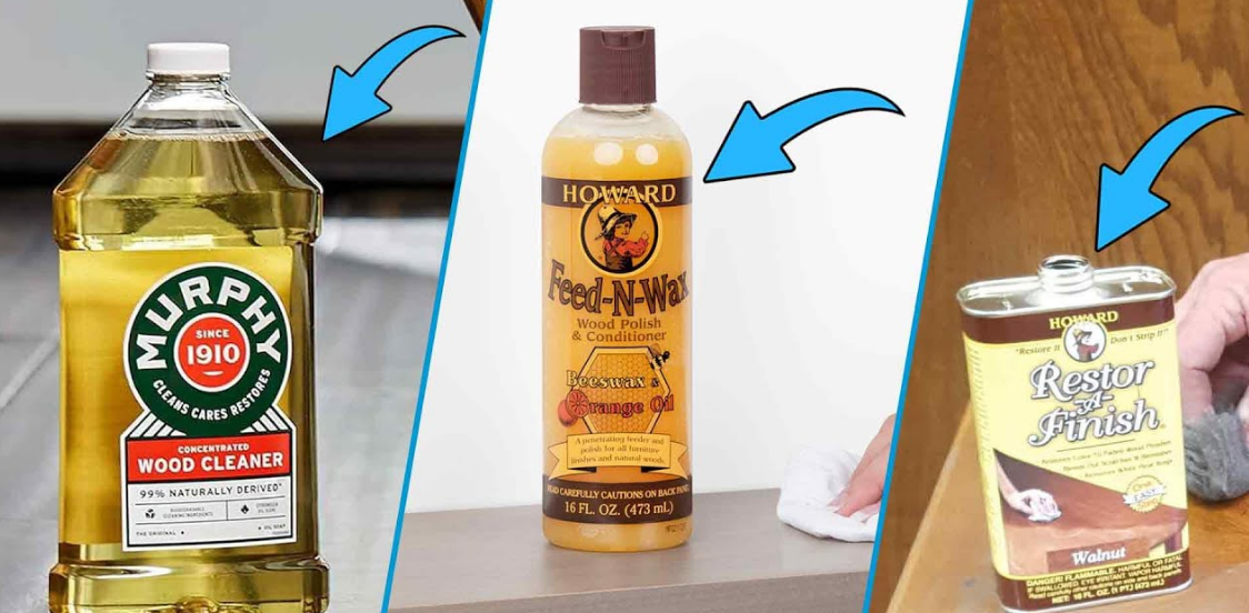 Howard Products Wood Cleaner and Polish - Keep your wood surfaces looking shiny and clean with this effective cleaning solution