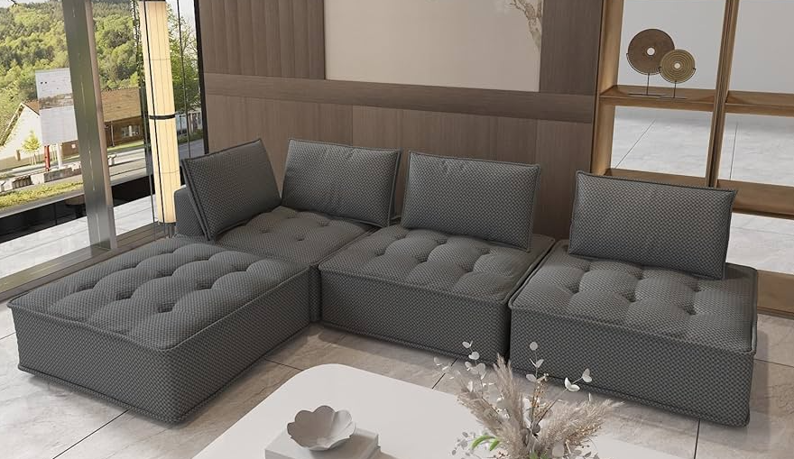Image of the sameBest Convertible Sofa - a versatile and stylish piece of furniture that can easily transform from a sofa to a bed.
