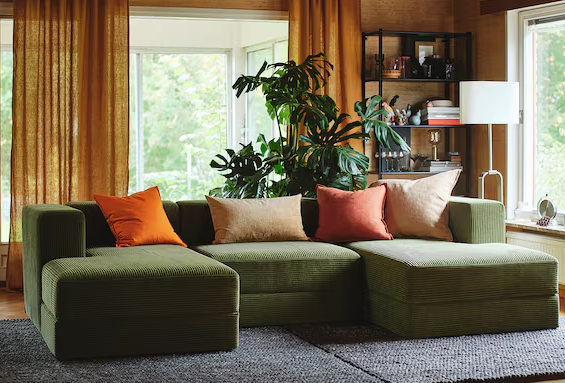 Image of a same Ikea Vimle Sofa in a living room setting