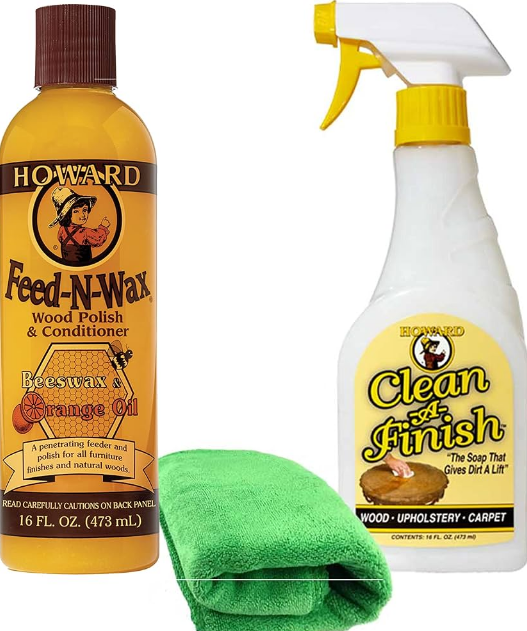 Howard Products Wood Polish and Conditioner - Keep your wood furniture looking beautiful and well-maintained with this high-quality product
