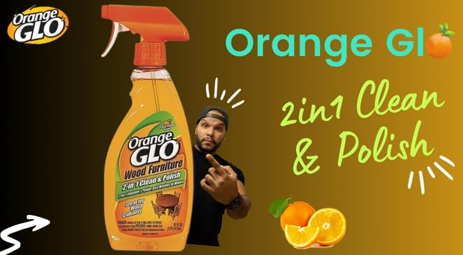 Orange Glo Wood Furniture 2-in-1 Cleaner & Polish - Keep your furniture looking shiny and clean with this versatile product