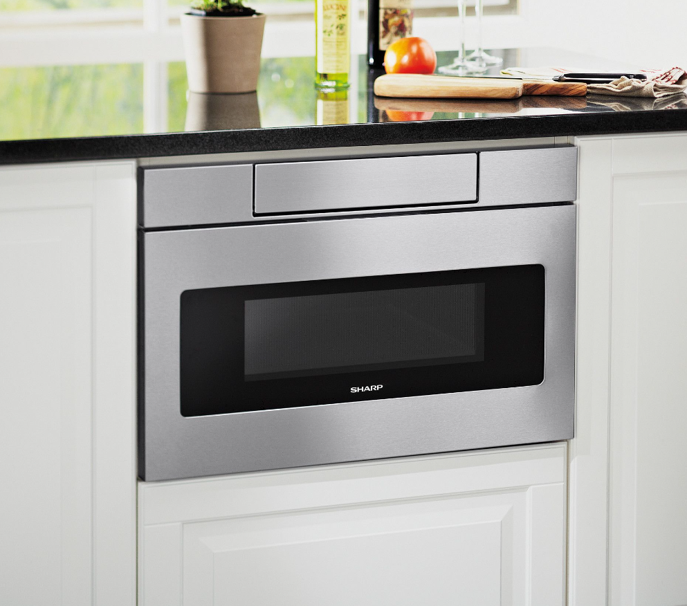 Sharp SMD2470AS Microwave Drawer Oven - sleek and modern design with easy-to-use functionality