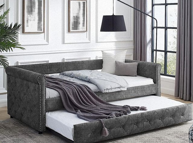 Image of the sameBest Pull Out Sofa Bed - a versatile and comfortable sofa that easily transforms into a cozy bed for guests.