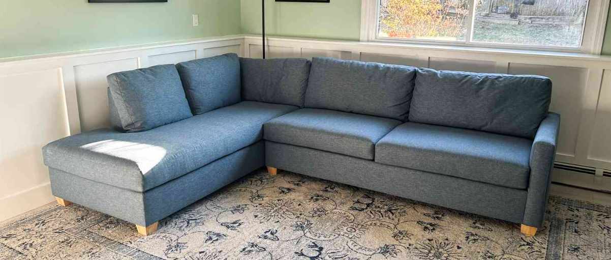 Image of the sameHenry Sleeper Sofa, a stylish and comfortable sofa that easily converts into a bed for overnight guests.