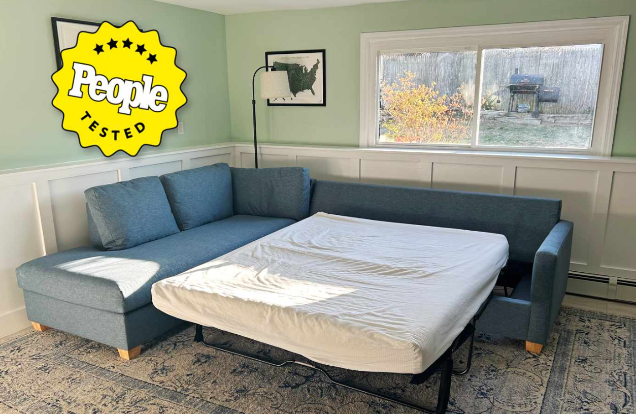 Image of the sameBest Sofa Sleeper - a comfortable and stylish sofa that easily converts into a cozy sleeper for overnight guests.