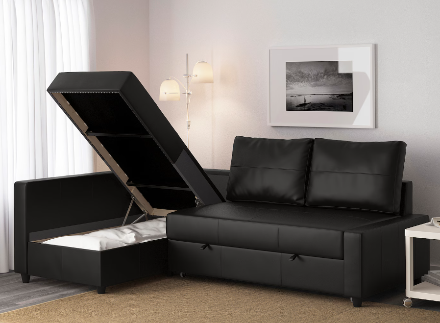 IKEA Friheten Sleeper Sectional with Storage - versatile and functional furniture for small spaces