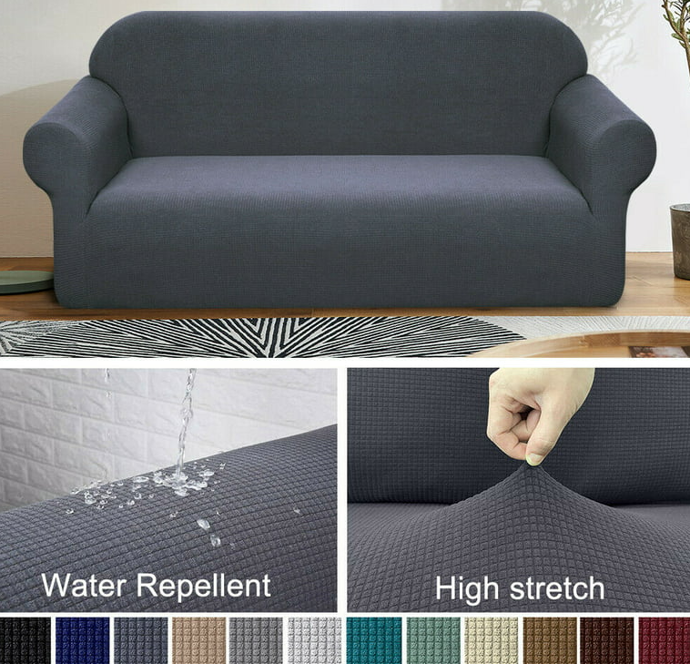 Granbest Premium Water Repellent Sofa Slipcover - Protects your sofa from spills and stains