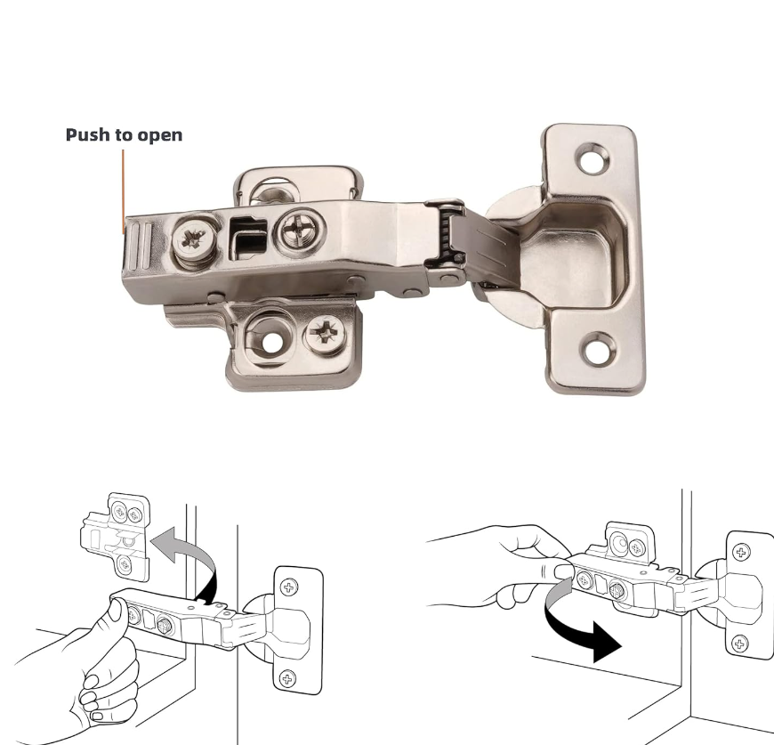 SameDecoBasics Soft-Close Cabinet Hinge for smooth and quiet cabinet door operation
