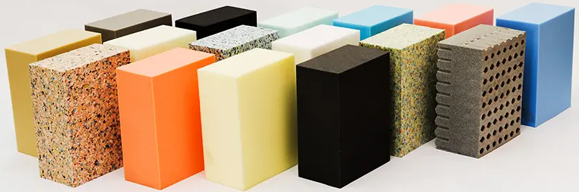 Image of high-density foam used for cushioning and support