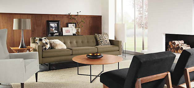 Room & Board Andre Sofa in a modern living room setting