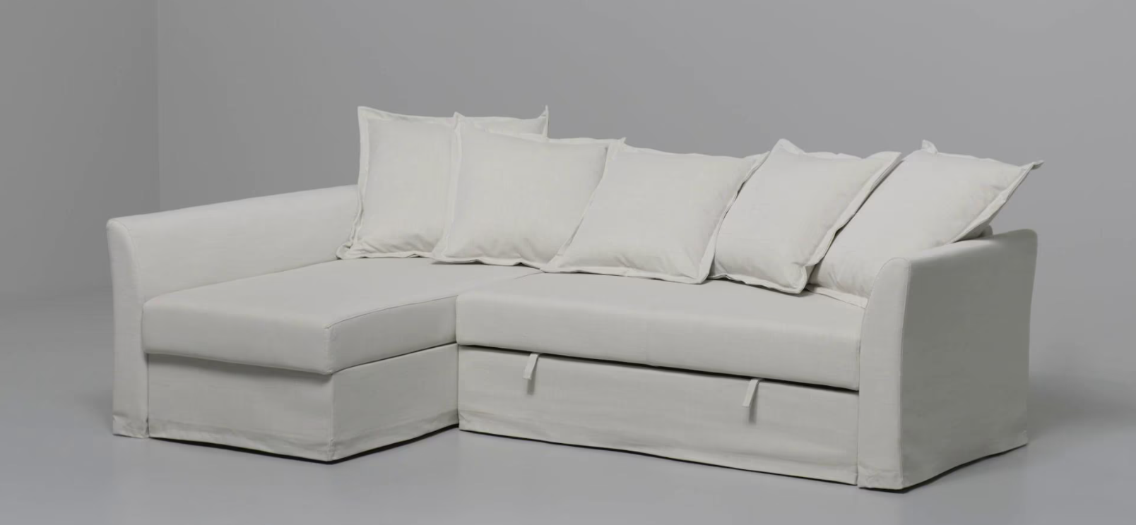 Image of Ikea Holmsund Sleeper Sofa, a versatile and comfortable piece of furniture for small spaces