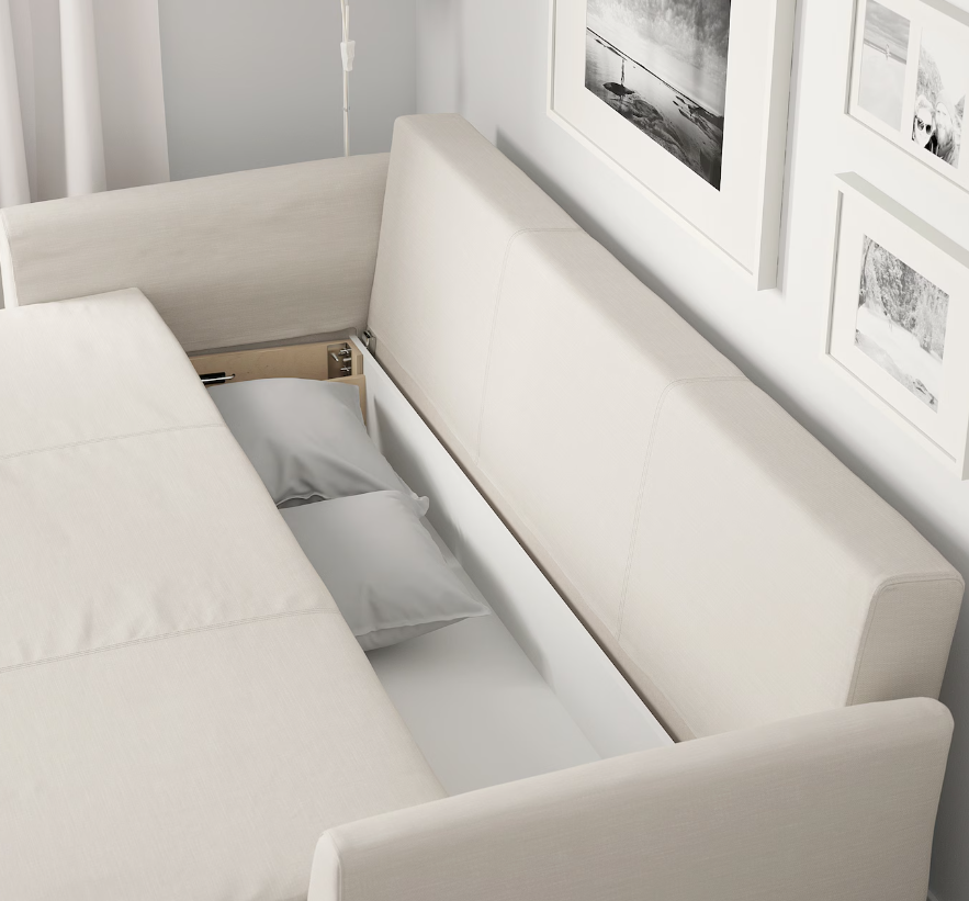 Image of Ikea Holmsund Sofa Bed, a versatile and comfortable piece of furniture for small spaces