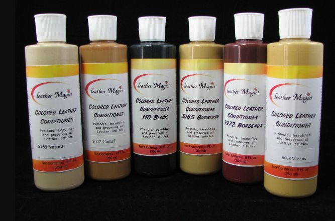 Leather Magic Leather Dye in a bottle