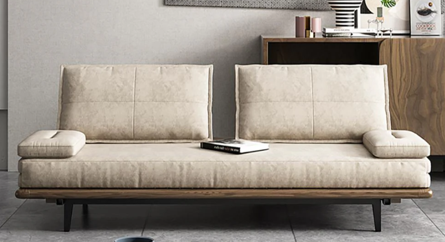 Mid-Century Modern Sofa in a stylish living room setting