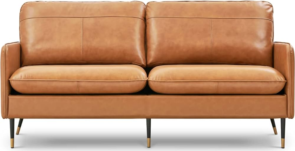 Top Grain Leather Sofa - luxurious and durable seating option for your living room
