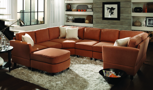 Ethan Allen furniture in a living room setting