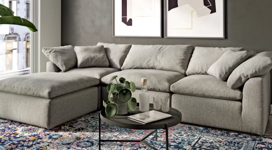 Joybird Bryant Sleeper Sofa in the same style and color as the image