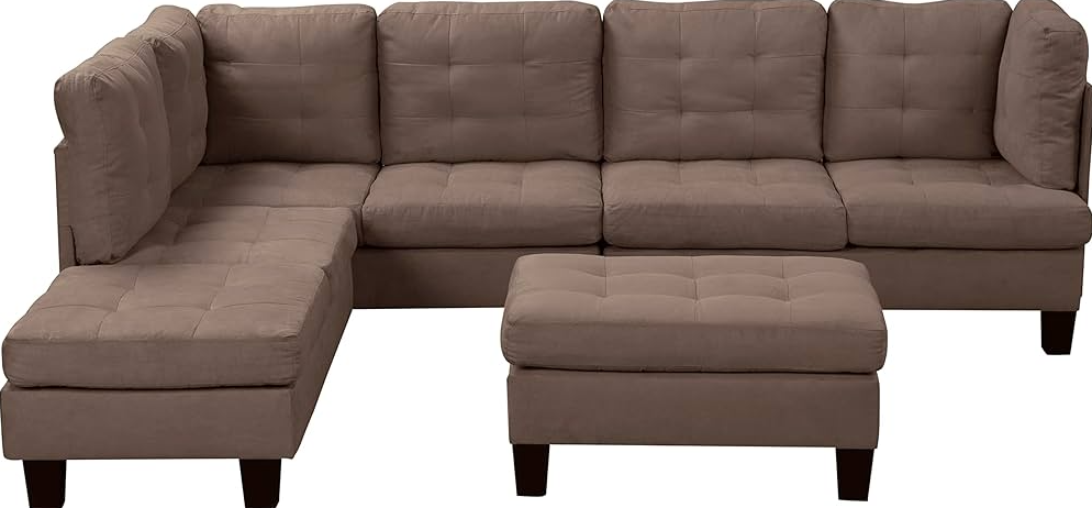 Image of a modern sectional sofa by Divano Roma Furniture