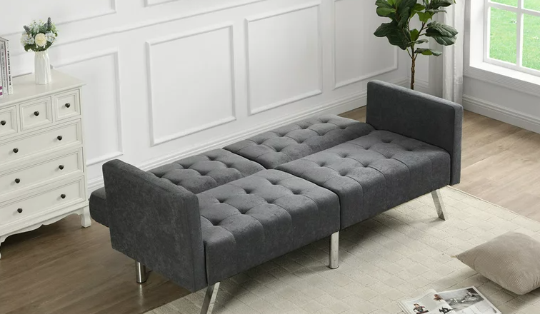 Emily Futon Couch Bed by sameDHP - versatile and stylish furniture piece for any room