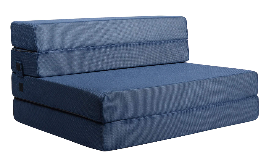 Milliard Tri-Fold Foam Folding Mattress and Sofa Bed - versatile furniture piece for small spaces