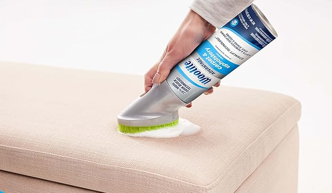 Image of Woolite Carpet and Upholstery Cleaner - A reliable solution for deep cleaning and maintaining the freshness of your carpets and upholstery.