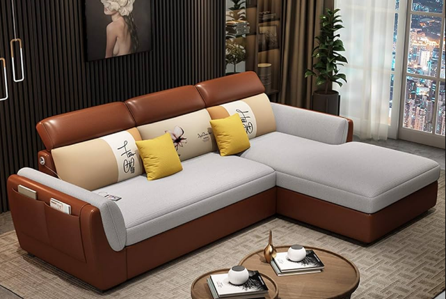 Image of the best sofa for heavy person, designed for maximum comfort and durability
