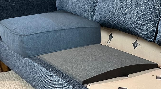 Sofa cushion support foam inserts for added comfort and durability