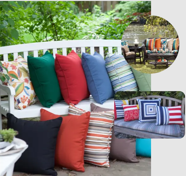 Outdoor Waterproof Cushion - perfect for all weather conditions