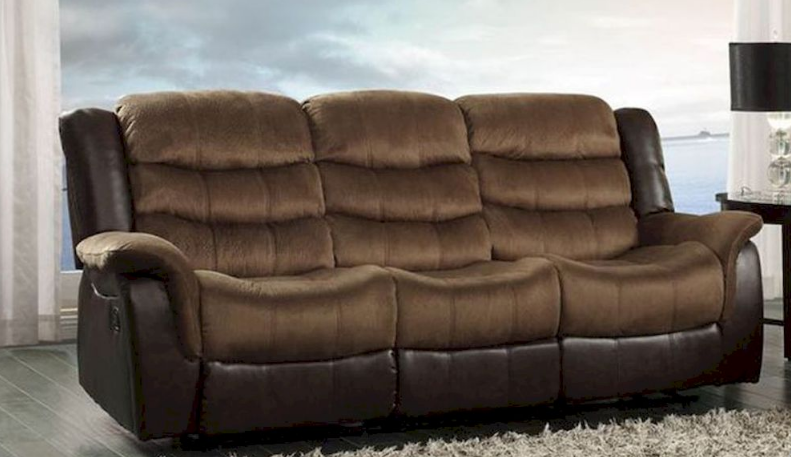 Image of the Homelegance Double Reclining Sofa, a comfortable and stylish piece of furniture for your living room.
