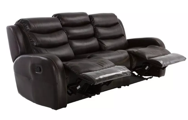 Simmons Upholstery Phoenix Mocha Cuddler Recliner - Comfortable and Stylish Cuddler Recliner in Mocha Color