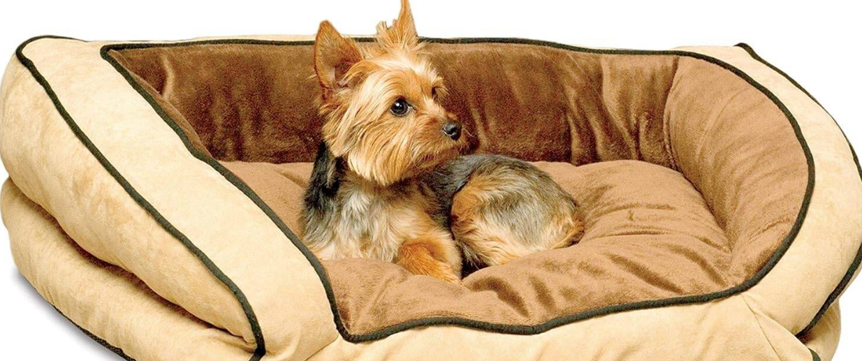 K&H Pet Products Bolster Couch Pet Bed - A cozy and comfortable resting spot for your furry friend