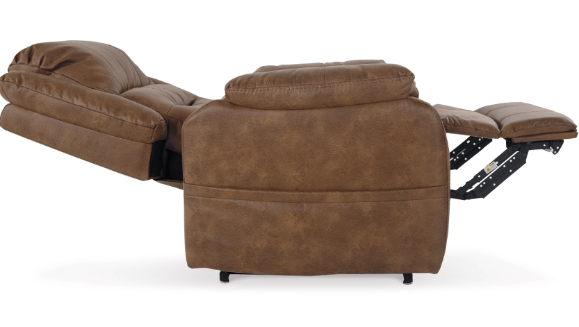 Image of Ashley Furniture Signature Design Yandel Power Lift Recliner in a cozy living room setting