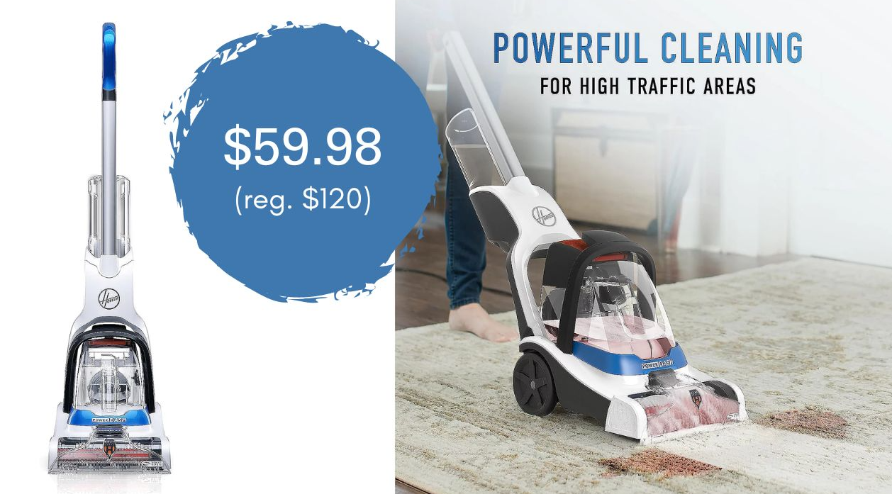 Image of the Hoover PowerDash Pet Compact Carpet Cleaner