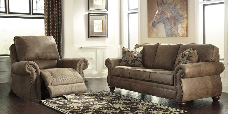 Image of Ashley Furniture Signature Design Larkinhurst Sofa in a living room setting