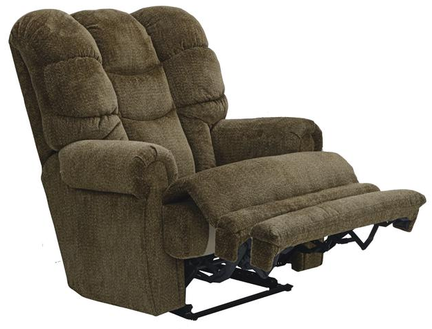 Catnapper Malone Lay Flat Reclining Sofa in a cozy living room setting