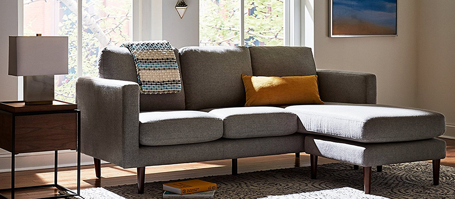 Stone & Beam Hoffman Down-Filled Performance Sectional Sofa - Luxurious comfort and style for your living space