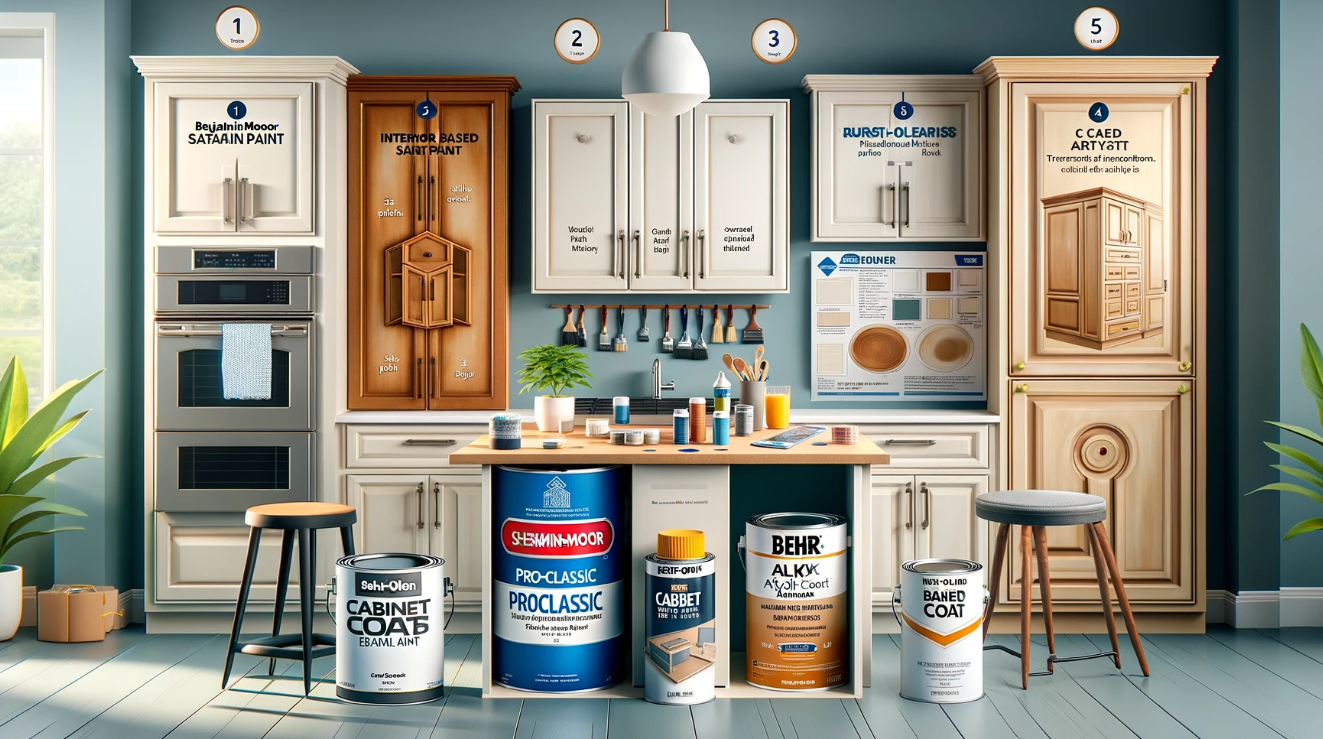 Best Cabinet Paint - A high-quality paint for cabinets that provides a durable and long-lasting finish.